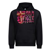 Black this is how i fight my battles Urban Hoodie - RacoonDesign