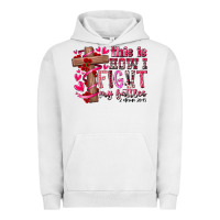 Pigment Lunar Rock this is how i fight my battles Urban Hoodie - RacoonDesign