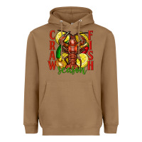 Toasted Coconut crawfish season Heavyweight Hoodie - FaDigitalArtStudio