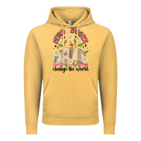 Vintage Mustard read books change the world artiststas Vintage Hoodie - Artiststas