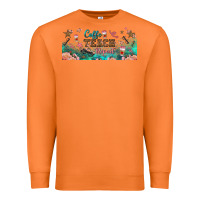 Carrot coffe teach repeat libbey glass Premium Sweatshirt - BundleAndBundleShop