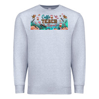 Heather Grey coffe teach repeat libbey glass Premium Sweatshirt - BundleAndBundleShop