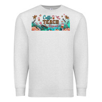 Oatmeal Heather coffe teach repeat libbey glass Premium Sweatshirt - BundleAndBundleShop