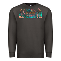 Smoke coffe teach repeat libbey glass Premium Sweatshirt - BundleAndBundleShop