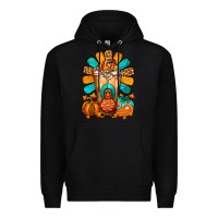 Black Thanksgiving Cold Drink Frappe Premium Hoodie - FaDigitalArtStudio
