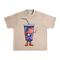 French Oak 4th of july coca Urban Heavy Tee - BarkalooDesign
