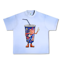 Grape Ice 4th of july coca Urban Heavy Tee - BarkalooDesign