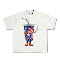 Pistachio 4th of july coca Urban Heavy Tee - BarkalooDesign