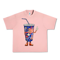 Salmon 4th of july coca Urban Heavy Tee - BarkalooDesign