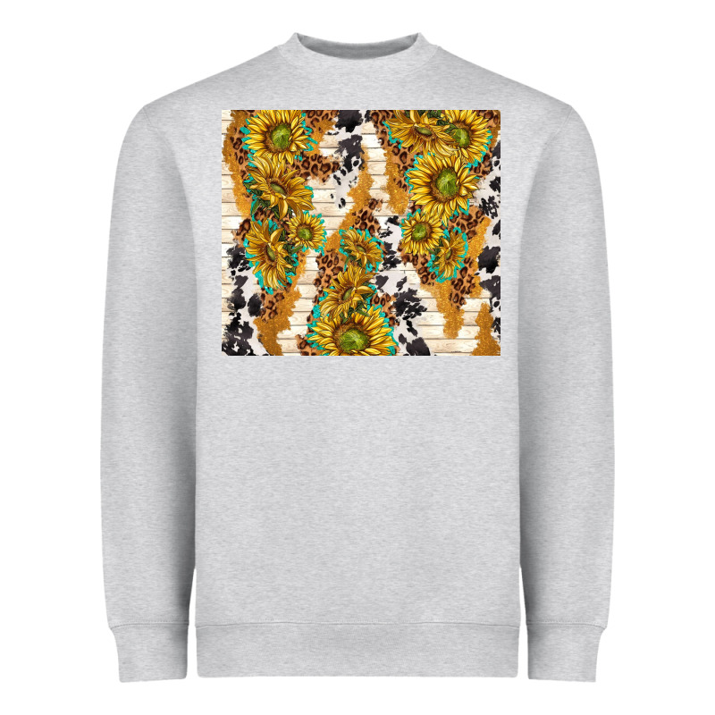 Sunflowers With Patterns Heavyweight Sweatshirt by TumblerDesignByShophia | Teevron