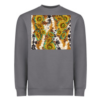 Storm sunflowers with patterns Heavyweight Sweatshirt - TumblerDesignByShophia