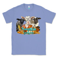 Colony Blue pumpkin season with baby sheeps and goat Classic Tee - LillyAllenDesigns