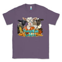 Lavender pumpkin season with baby sheeps and goat Classic Tee - LillyAllenDesigns