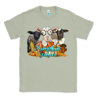 Matcha pumpkin season with baby sheeps and goat Classic Tee - LillyAllenDesigns