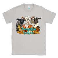 Moon Dust pumpkin season with baby sheeps and goat Classic Tee - LillyAllenDesigns
