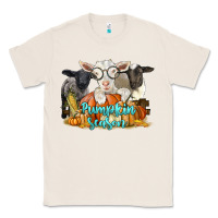 Natural pumpkin season with baby sheeps and goat Classic Tee - LillyAllenDesigns
