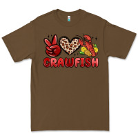 Cacao peace love crawfish Premium Tee - MaliasSmallBusiness