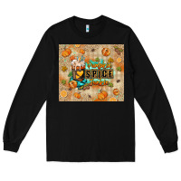 Black Pumpkin spice junkie Long Sleeve Tee - RanaPortraitStore