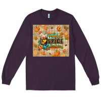 Plum Pumpkin spice junkie Long Sleeve Tee - RanaPortraitStore
