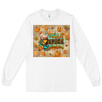 White Pumpkin spice junkie Long Sleeve Tee - RanaPortraitStore