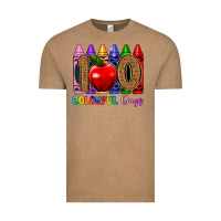Vintage Coffee 100 colorful day s Vintage Tee - Artiststas