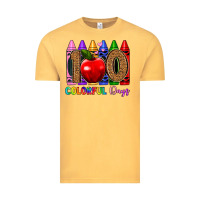 Vintage Mustard 100 colorful day s Vintage Tee - Artiststas