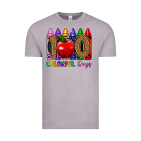 Vintage Zinc 100 colorful day s Vintage Tee - Artiststas