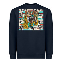 Navy rodeo girl Heavyweight Sweatshirt - TumblerDesignByShophia