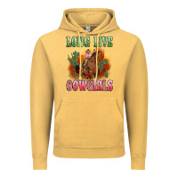 Vintage Mustard long live cowgirls artiststas Vintage Hoodie - Artiststas