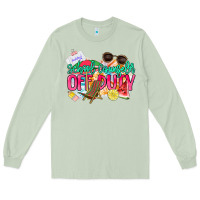 Matcha School counselor off duty Long Sleeve Tee - NancyCooperArtShop