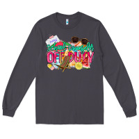 Smoke School counselor off duty Long Sleeve Tee - NancyCooperArtShop