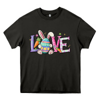 Asphalt love easter Heavy Core Tee - MaliasSmallBusiness