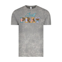 Cloud Rock Just Pray Vintage Tee - JahusDesignShop