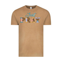 Vintage Camel Just Pray Vintage Tee - JahusDesignShop