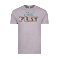 Vintage Zinc Just Pray Vintage Tee - JahusDesignShop
