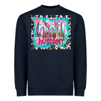 Navy nail hustler Heavyweight Sweatshirt - TumblerDesignByShophia