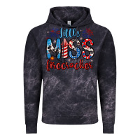 Cloud Black little miss firecracker 4th of july Vintage Hoodie - Artiststas