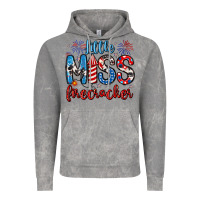 Cloud Rock little miss firecracker 4th of july Vintage Hoodie - Artiststas