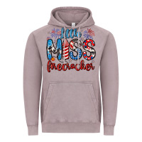 Vintage Zinc little miss firecracker 4th of july Vintage Hoodie - Artiststas