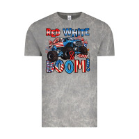 Cloud Rock red white and boom 4th of july Vintage Tee - Artiststas