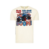 Vintage Arctic red white and boom 4th of july Vintage Tee - Artiststas