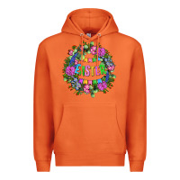Carrot Easter Day Flower Easter Premium Hoodie - OliviaCreatesArt