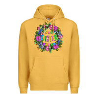 Mustard Easter Day Flower Easter Premium Hoodie - OliviaCreatesArt