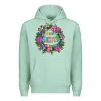 Seafoam Easter Day Flower Easter Premium Hoodie - OliviaCreatesArt