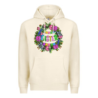 Tofu Easter Day Flower Easter Premium Hoodie - OliviaCreatesArt