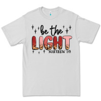 Dove Grey be the light Premium Tee - MaliasSmallBusiness