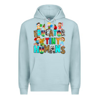 Blue Mist Educator of tiny humans Premium Hoodie - RanaPortraitStore