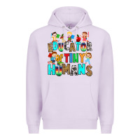Lilac Educator of tiny humans Premium Hoodie - RanaPortraitStore