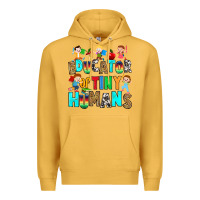 Mustard Educator of tiny humans Premium Hoodie - RanaPortraitStore