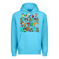 Ocean Blue Educator of tiny humans Premium Hoodie - RanaPortraitStore